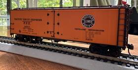 40509-32 Intermountain Railway Co. Ho Kit Steel Ice Bunker Pfe Overland Herald Assembled Ny