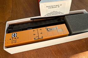 34927 Intermountain Railway Co. 41106 Ho Kit #41106 Refrigerator Car Santa Fe The Chief Ny