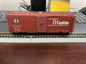 45431-01 Intermountain Railway Co. Ho Atsf - El Capitan 40ft Ps-1 Boxcar #31477