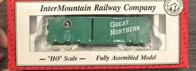 46004-20 Intermountain Railway Co. Ho Rtr 12 Panel 40 Boxcar Great Northern 20121 Nib