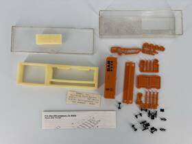 Bar-1 Intermountain Railway Co. Ho Kit #bar-1 Refrigerator Car B. A. R. 8549 Emmrc Preowned