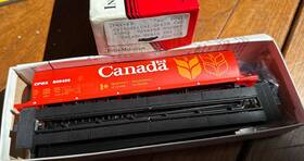 Cpwx-09 Intermountain Railway Co. Ho Kit Cylindrical Grain 4-bay Covered Hopper Canada Ny
