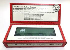 469886 Intermountain Railway Company 1018e Ho Scale Bn Covered Hopper New - Sealed Box 469886 Intermountain Railway Company 1018e Ho Scale Bn Covered Hopper New - Sealed Box
