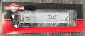 1124x Intermountain Railway Company Ho Special Run Rtr 3-bay 4650 Cu Cov Hopper Wpnib