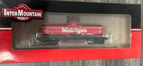 46316-28 Intermountain Railway Company Ho Rtr Acf Type 27 8& Gal Tank Car Mobilgas Nib