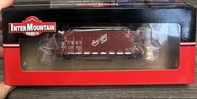 48686-04 Intermountain Railway Company Ho Rtr 1958 Cf 2-bay Cov Hopper Cb&q Nib