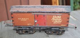 64386 Ives Prewar O Gauge #64386 New York Haven Hartford Boxcar B2