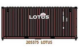 205375 Jacktermco N 20ft Std Cont C.s. Lotus - #205375