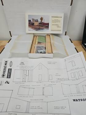 Jv Models 602573339206 2020 Ho Scale Watsons Siding Kit