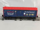 K-6422 Deluxe Christmas Box Car Blue Vintage