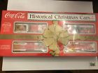 K-6447a Vintage Pack Historical Coca Cola Christmas Freight Train Cars