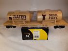 691-8028 K Trains Iraqi Freedom Flat Car With Fuel Tank Army In