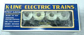 K-6672 K-line 040369066729 / Lionel 0/027 Chessie System Flat Car With Coil Load K-6672 K-line 040369066729 / Lionel 0/027 Chessie System Flat Car With Coil Load