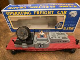 K-7203 K-line 040369072034 O Scale Operating Search-light Car Sfe