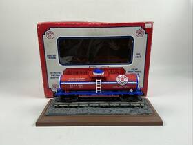 9444 K-line 040369639176 O Gauge Red Crown Riveted Single Dome Tank Car Bank R.c.g.x #9444