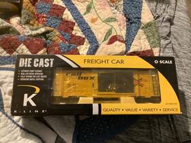 K751-8012 K-line 040369952121 Railbox Diecast O Scale Classic Boxcar