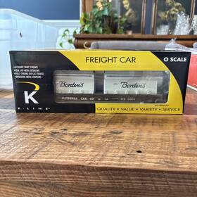 K691-8013 K-line 2019151 O Scale Bordens Milk Flat Car Nib