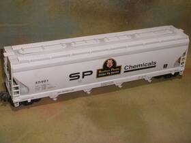 45461 K-line Aluminum Southern Pacific 4-bay Acf Covered Hopper Car #45461 45461 K-line Aluminum Southern Pacific 4-bay Acf Covered Hopper Car #45461