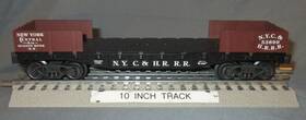 53899 K-line New York Central And Hudson River Rr Flatcar O/027 Ga. Wks/ Lionel 01