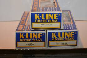 5414 K-line Set Of 3 027 Gauge Desert Storm Cars Tank Radar Helicopter
