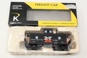 Nh-c-702 K-line 6-22663 O Gauge / Lionel Caboose New Haven Illuminated