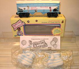K-6242 K-line 6-6242 Special Addition Its A Boy Hopper Car With Booties Ob Mint 1992
