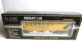 K623-8011 K-line 623-8011 Electric Trains O And O/27 Scale Freight Car Inch Peabody #k623-8011 Nib