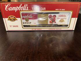 649201 K-line O Guage Campbells 125th Anniversary Boxcar Circa 1994 Mint Nib B1 649201 K-line O Guage Campbells 125th Anniversary Boxcar Circa 1994 Mint Nib B1