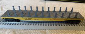 6912111 K-line 691211 Inch O Union Pacific Flatcar #6912111 3-rail