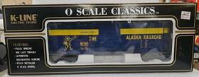 K761-1011 K-line 7611011 Alaska O Ga. Classic Boxcar See Ad. Nib F15