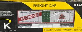 K762-5604 K-line 762-5604 Anheuser-busch Budweiser Beer 40 Wood-sided Reefer O-scale K762-5604 K-line 762-5604 Anheuser-busch Budweiser Beer 40 Wood-sided Reefer O-scale