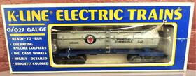 K-5415 K-line O27/o Scale Three Dome Chemical Tank Car Inch Diamond