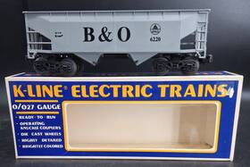 K-line K-6220 K-line O/027 Gauge B&o Covered Hopper Lnib