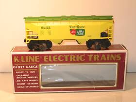 K-6232 K-line White House Apple Covered Hopper Car Ob Mint 1990