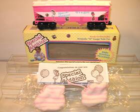 K-6241 K-line Special Addition Its A Girl Hopper Car With Booties Ob Mint 1992