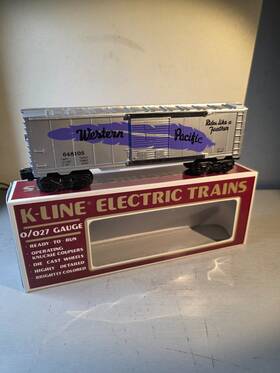 K-648105 K-line Western Pacific Purple Feather Box Car Brand New Ob
