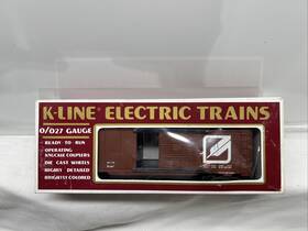 K-line K-648106 K-line Western Pacific Brown Feather Classic Box Car O Gauge Boxed Ln