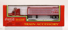 K-666703tt K-line O Ga. #k-666703tt Diet Coke Tractor Trailer With Flatcar - Boxed