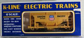 K-6724 K-line Union Pacific Ore Car With Load
