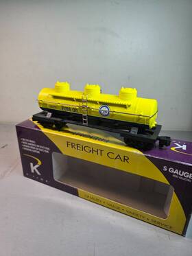 K511-019 K-line Pure Oil Company Tank Car Brand New Ob K511-019 K-line Pure Oil Company Tank Car Brand New Ob