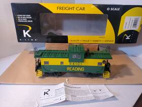 K-line K613-1933 K-line K-613-1933 Reading Extended Vision Smoking Caboose Tested New Ob R# 94101