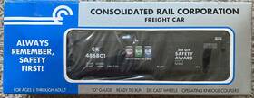 K621-9012 K-line Conrail 3rd Quarter Safety Award O Gauge Hopper With Load
