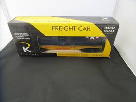 K661-2114 K-line K623-1053 Union Pacific Up Flatcar O Gauge Train Us Scout 4 Fighter Plane