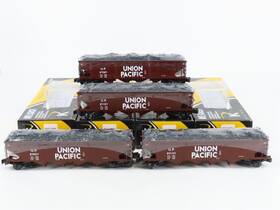 K623-2118a K-line O Gauge 3-rail Up Union Pacific 4-bay Hoppers 4-pack With Load