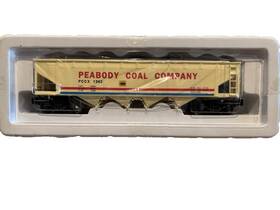 K623-8019 K-line Die Cast Peabody Coal Co. O Scale Hopper With Load