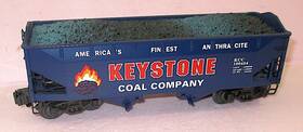 K623-8025 K-line Keystone Coal Co. 4 Bay Die-cast Hopper #100454 Unused