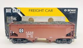 K6251-1051 K-line Atsf Smooth Sided 2-bay Hopper #180877 New
