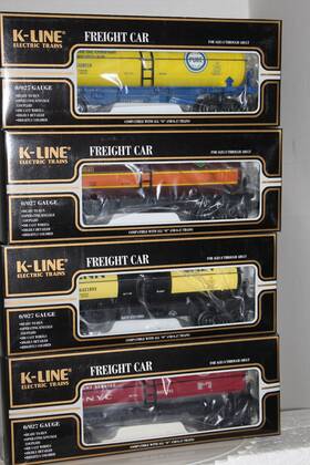 K632-1611a K-line #k632-1611a Classic Tank Car 4 Pack