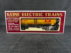 K-63282 K-line K63282 Vintage O/027 Scale Shell Oil Tanker Car Model Railroad K-63282 K-line K63282 Vintage O/027 Scale Shell Oil Tanker Car Model Railroad