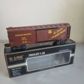 K641-2112 K-line Union Pacific Box Car Brand New Ob